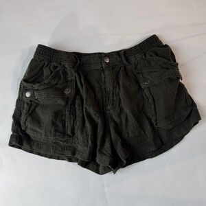 Free People black/grey shorts unsure of size approx 6/8